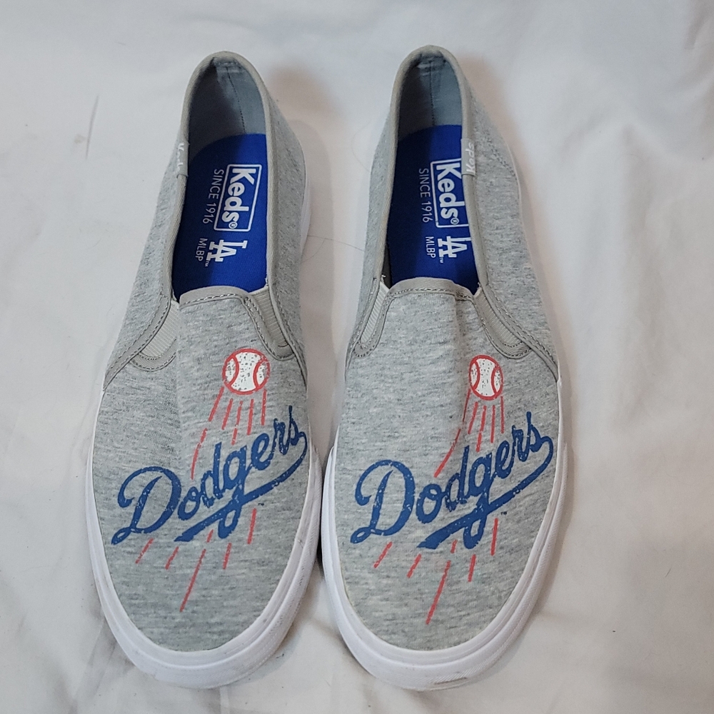 Women's Keds Los Angeles Dodgers Double Decker Slip-On Sneakers, Size 9